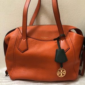 Tory burch perry satchel large